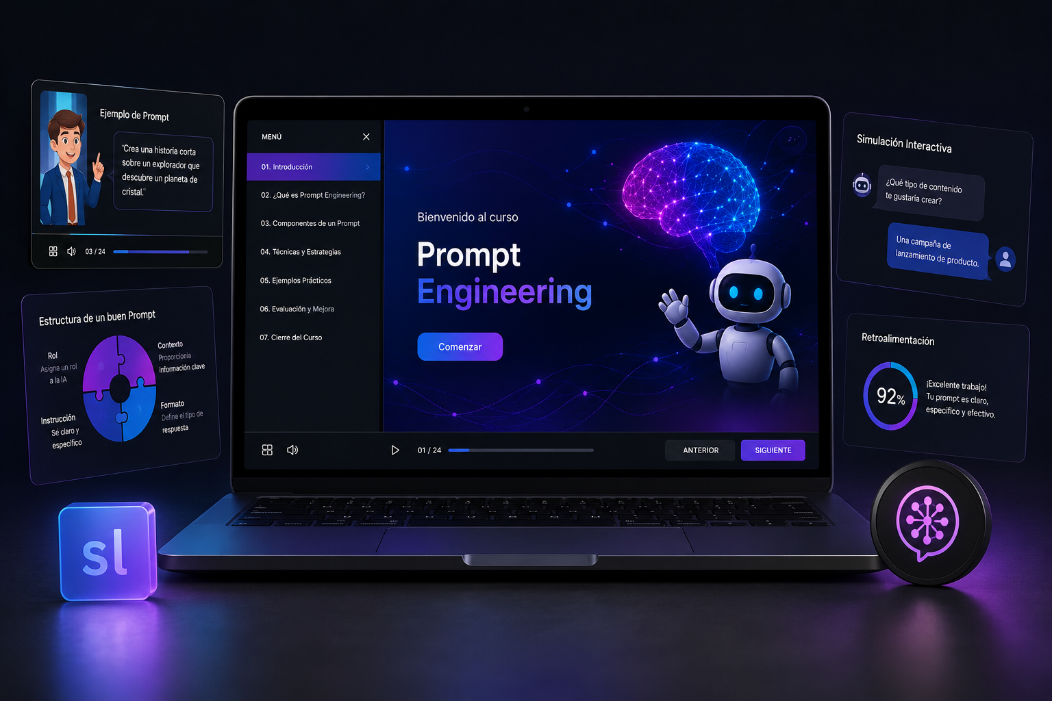 Curso Storyline · Prompt Engineering