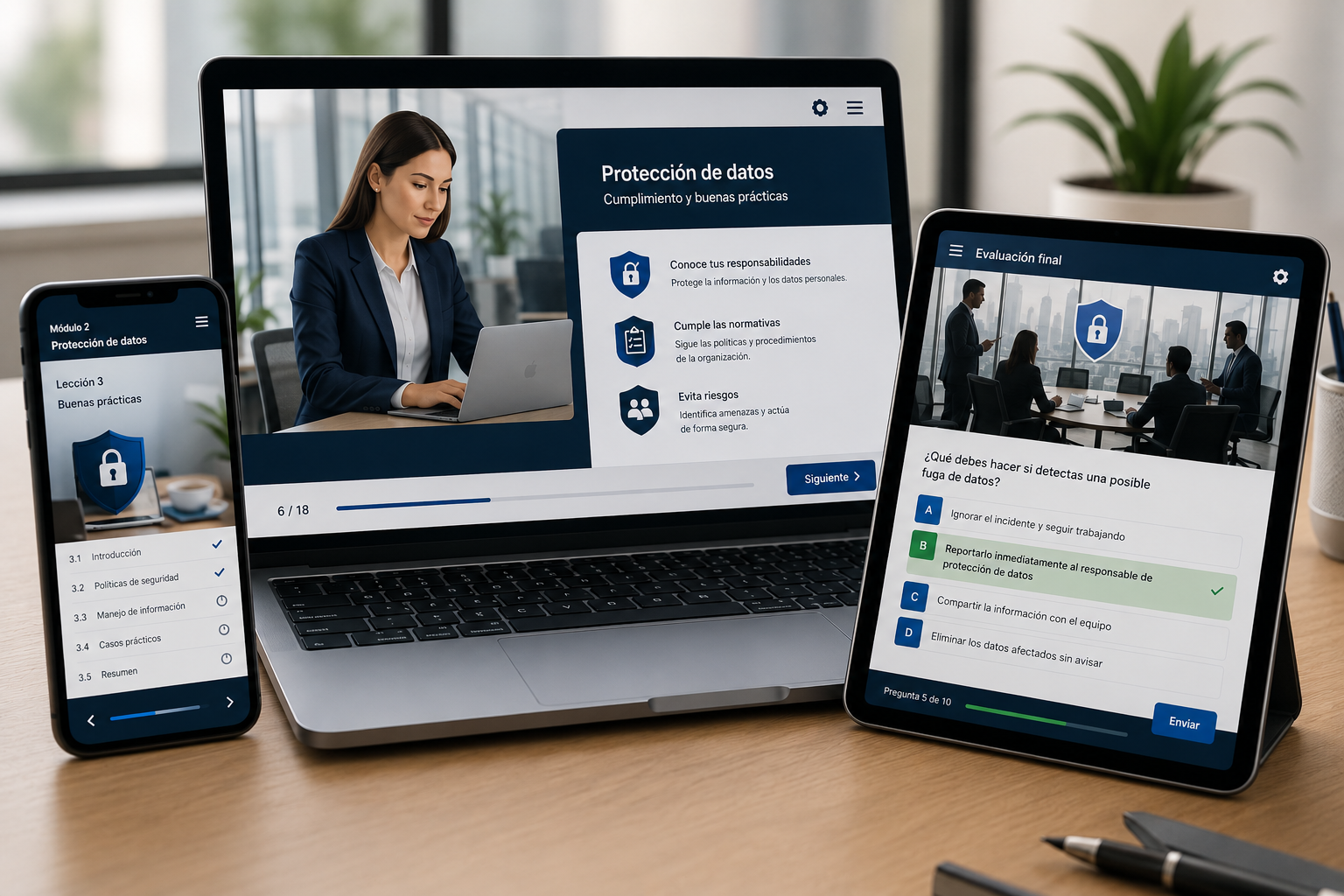 Microlearning HTML5 · Compliance